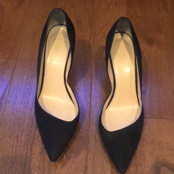 J. Crew Shoes - J. Crew Suede Pumps Black - Size 7.5 - Used/GUC